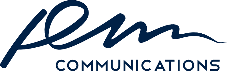 PM Communications blue